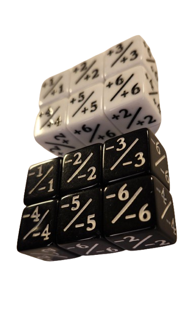 +/- Counters (Black/White)