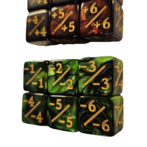 +/- Counters (Green/Red)