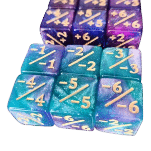 +/- Counters (Purple/Blue)