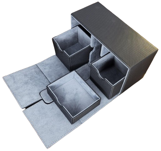 Large Deck Box (Black/Grey) - Image 3