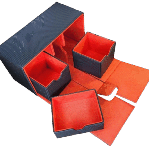 Large Deck Box (Black/Red)
